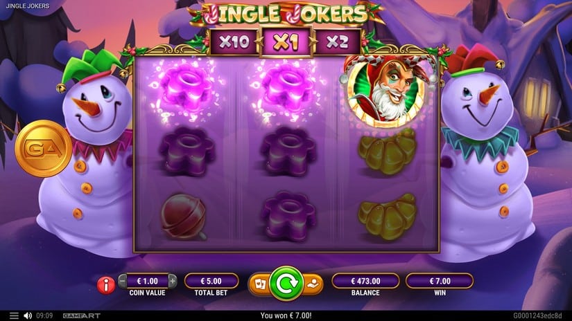 Jingle Jokers slot screen 4