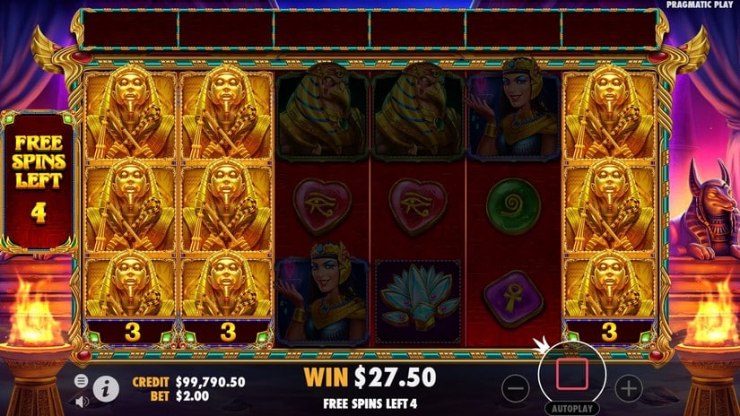 Book of Golden Sands slot screen 6