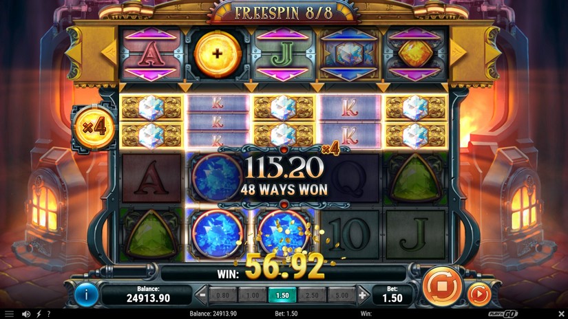 Forge of Gems slot screen 7