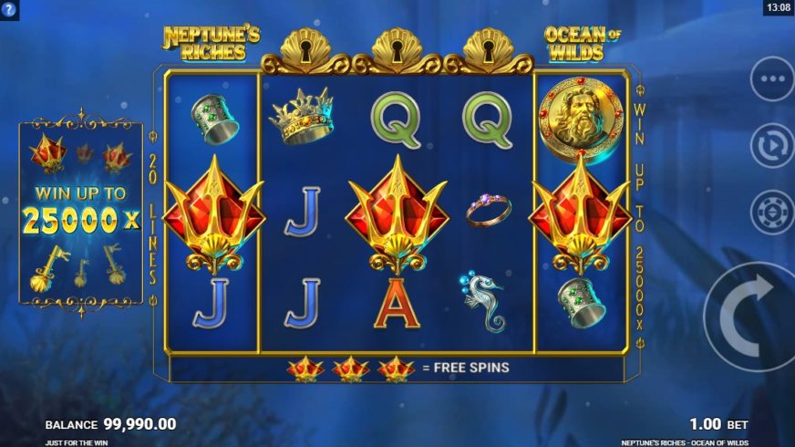Neptune’s Riches: Ocean of Wilds slot screen 3