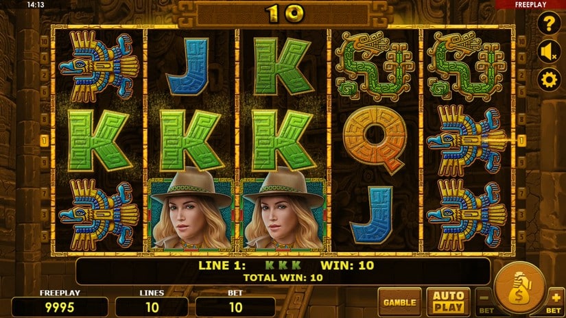 Golden Quest slot screen 3