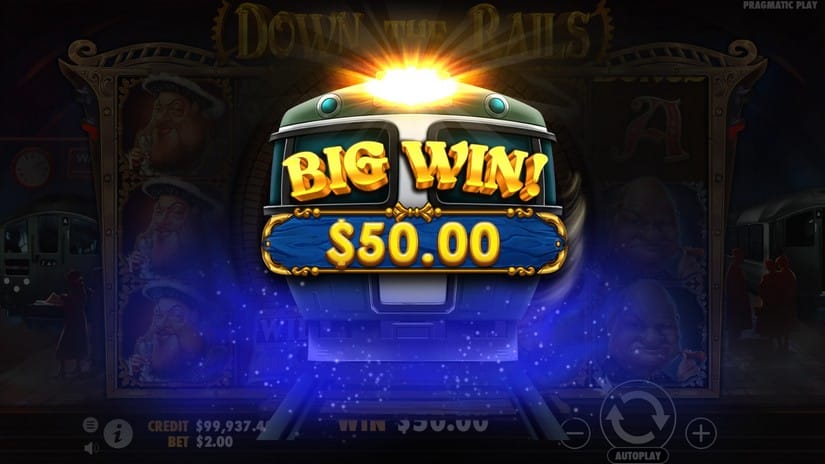 Down the Rails slot screen 5