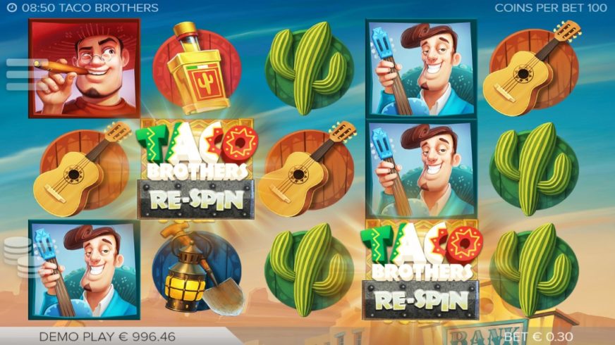 Taco Brothers slot screen 3