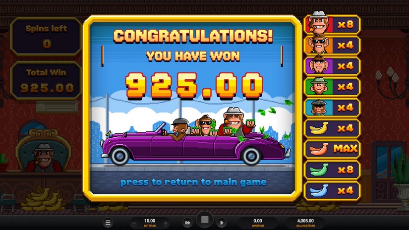 Banana Town slot screen 8
