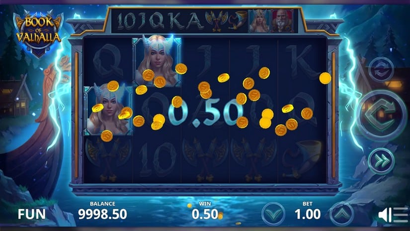 Book Of Valhalla slot screen 3