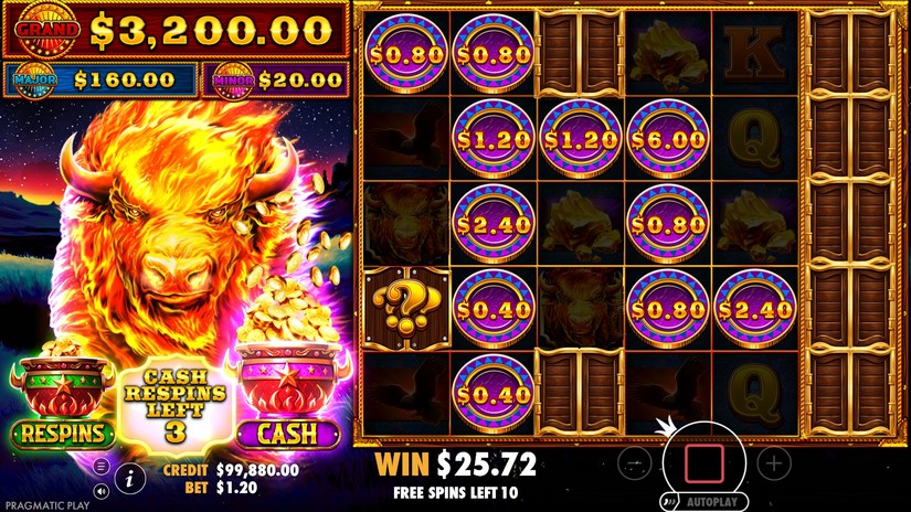 Fire Stampede Ultimate slot screen 6