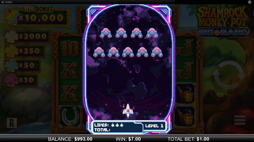 Shamrock Money Pot slot screen 3