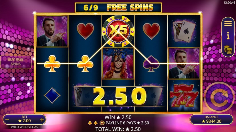 Wild Wild Vegas slot screen 7