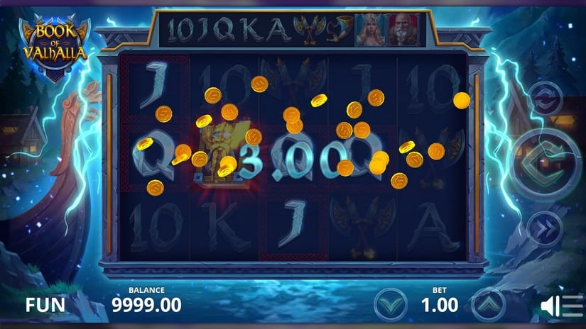 Book Of Valhalla slot screen 2