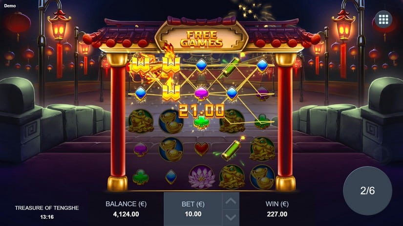 Treasure of Tengshe slot screen 6