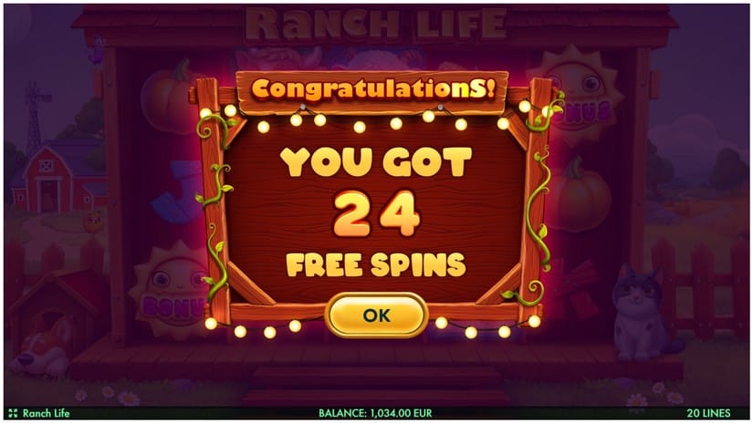 Ranch Life slot screen 4