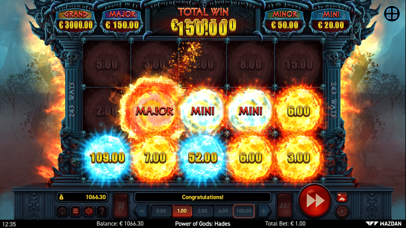 Power of Gods™: Hades slot screen 5