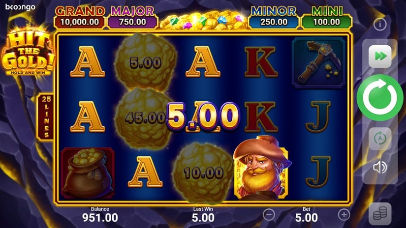 Hit The Gold slot screen 2