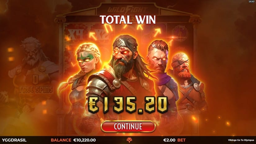 Vikings Go To Olympus slot screen 5