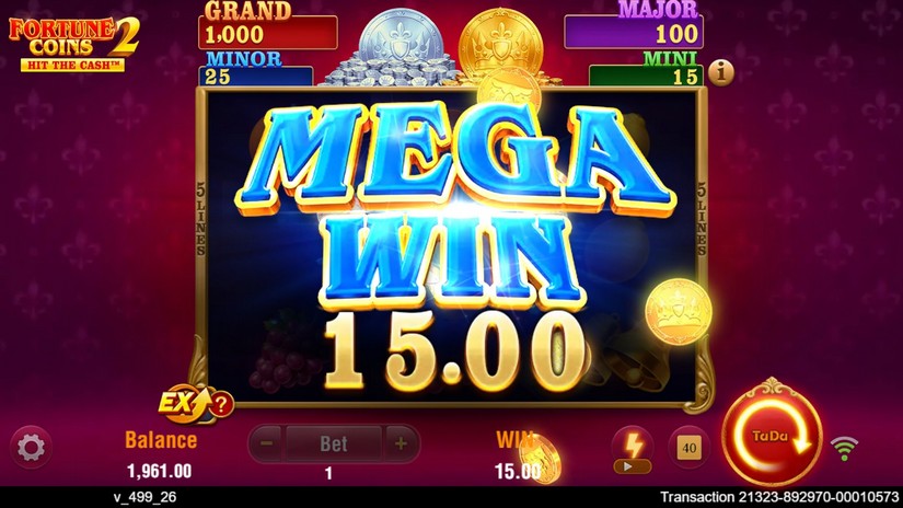 Fortune Coins 2 slot screen 3