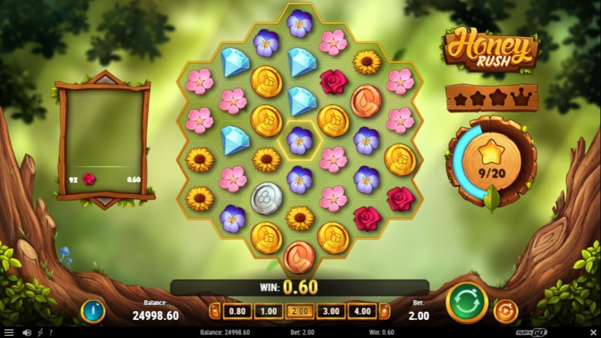 Honey Rush slot screen 2