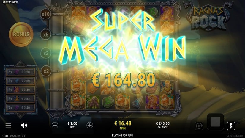 Ragna’s Rock slot screen 6