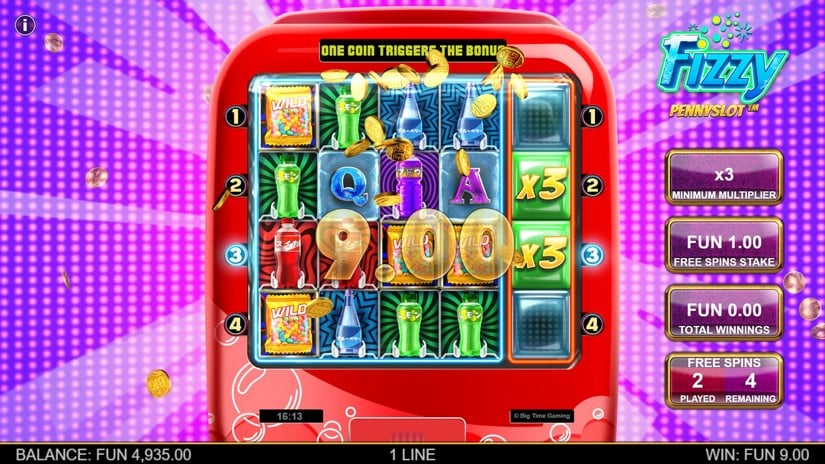 Fizzy Pennslot slot screen 3
