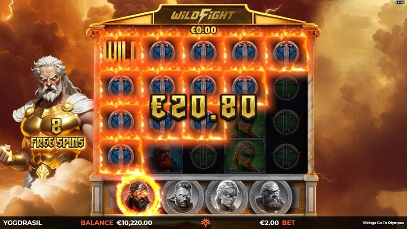 Vikings Go To Olympus slot screen 3