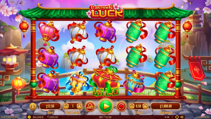 Lantern Luck slot screen 1