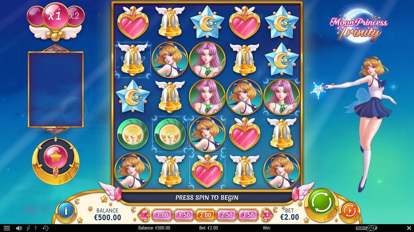 Moon Princess Trinity slot screen 1