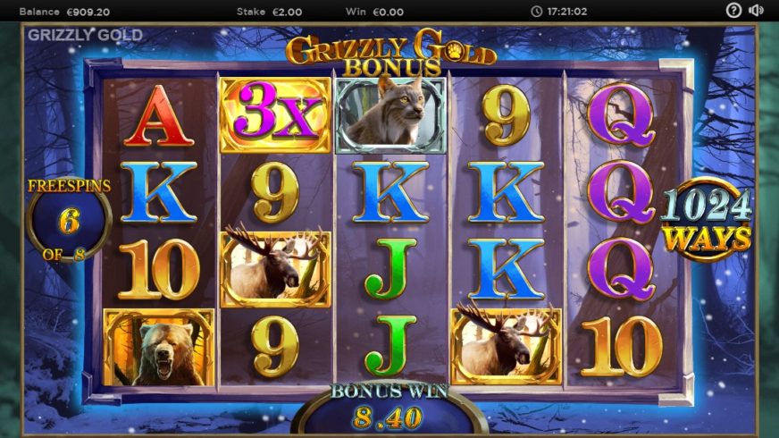 Grizzly Gold slot screen 6