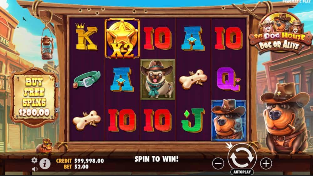 The Dog House Dog or Alive main game