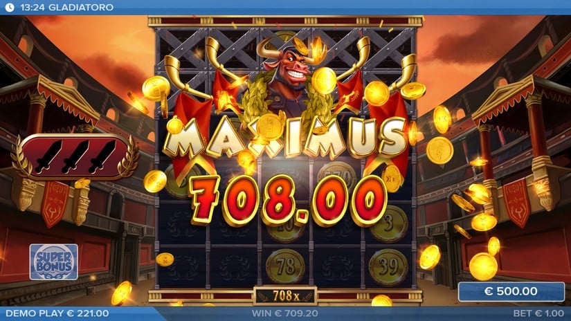 Gladiatoro slot screen 8