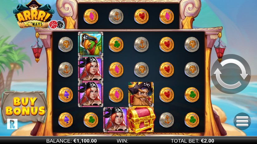 Arrr! 10K Ways slot screen 1