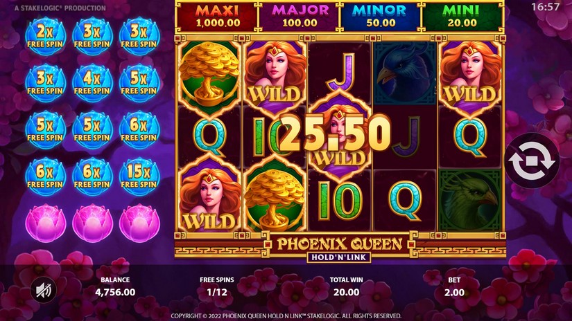 Phoenix Queen slot screen 7