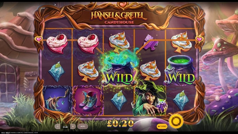 Hansel and Gretel Candyhouse slot screen 2