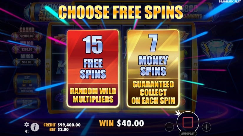 Money Stacks Megaways slot screen 3