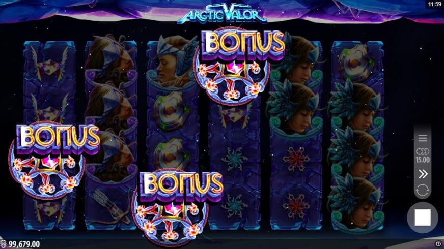 Arctic Valor slot screen 4