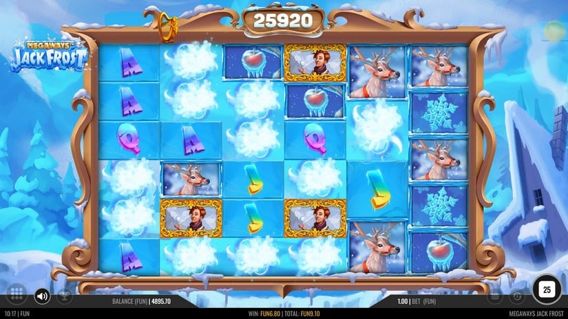 Megaways Jack Frost slot screen 4