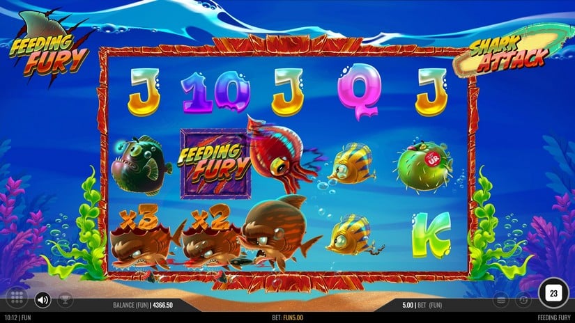 Feeding Fury slot screen 5