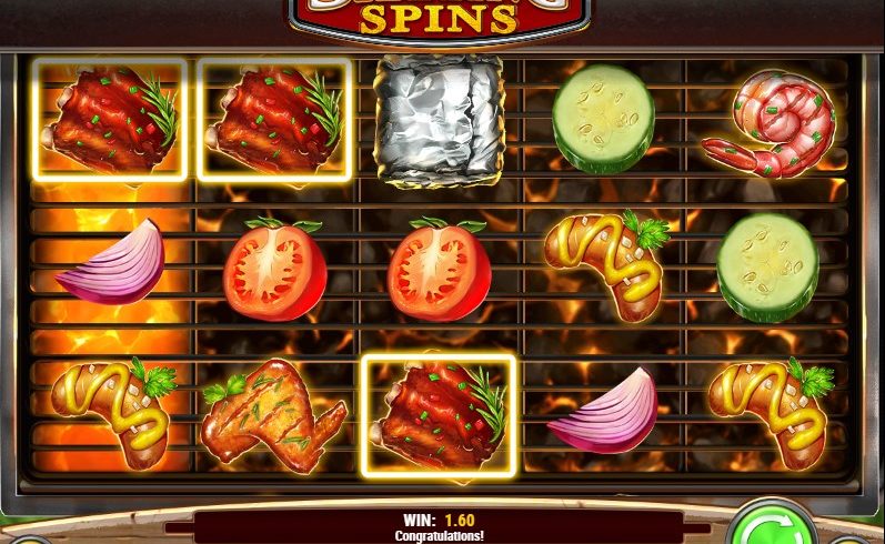 Sizzling Spins slot screen 2