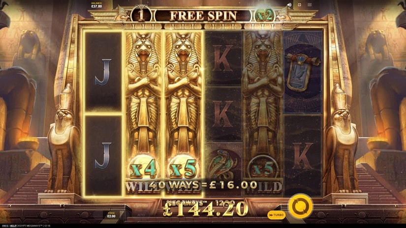 Egypt Megaways slot screen 6