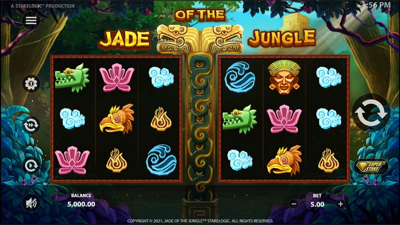 Jade of the Jungle slot screen 1