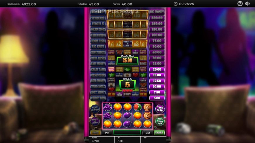 Ted Pub Fruit Series slot screen 3