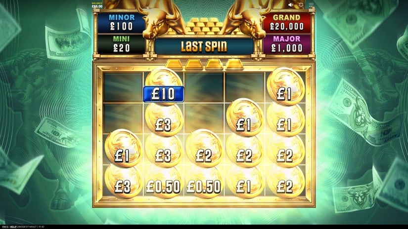 Biggest Vault slot screen 5