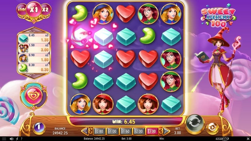 Sweet Alchemy 100 slot screen 3