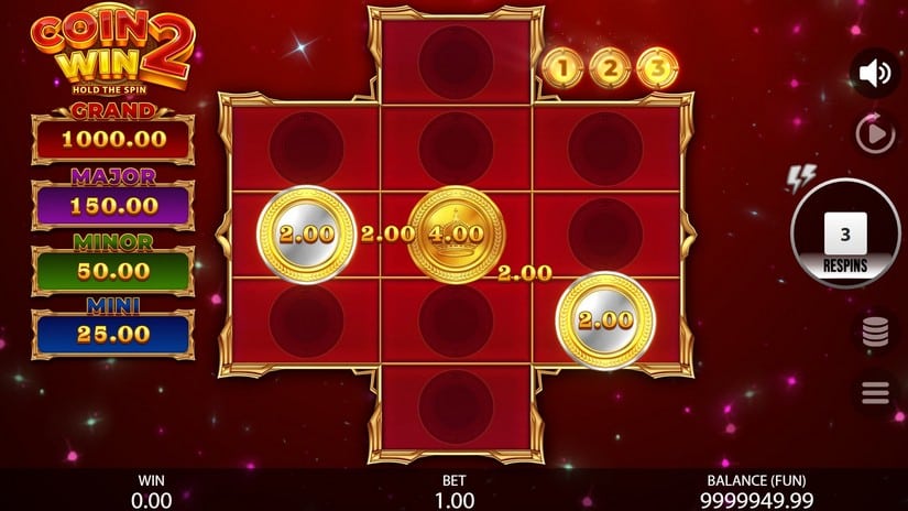 Coin Win 2: Hold the Spin slot screen 4