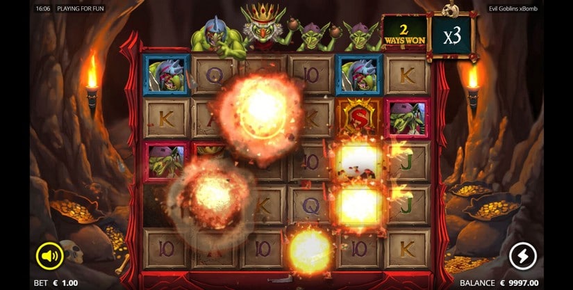 Evil Goblins slot screen 2