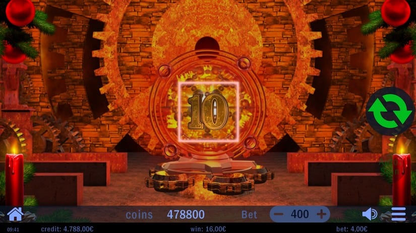 Hearth of Earth Xmas slot screen 5