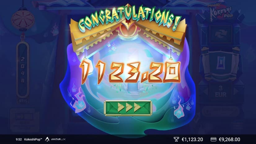 KokeshiPop slot screen 8