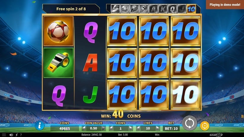 Stadium of Riches slot screen 5