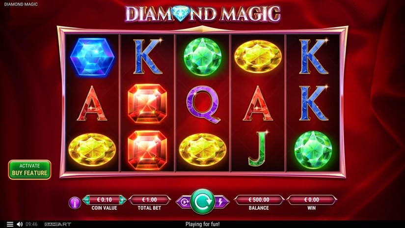 Diamond Magic slot screen 1