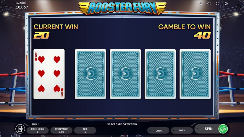 Rooster Fury slot screen 4