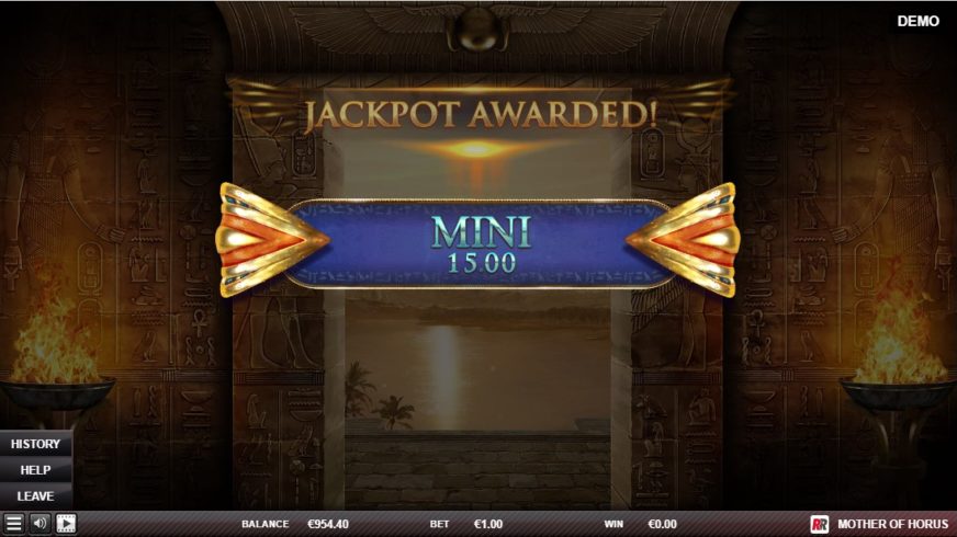 Mother of Horus slot screen 5