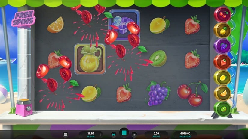 Blender Blitz slot screen 2